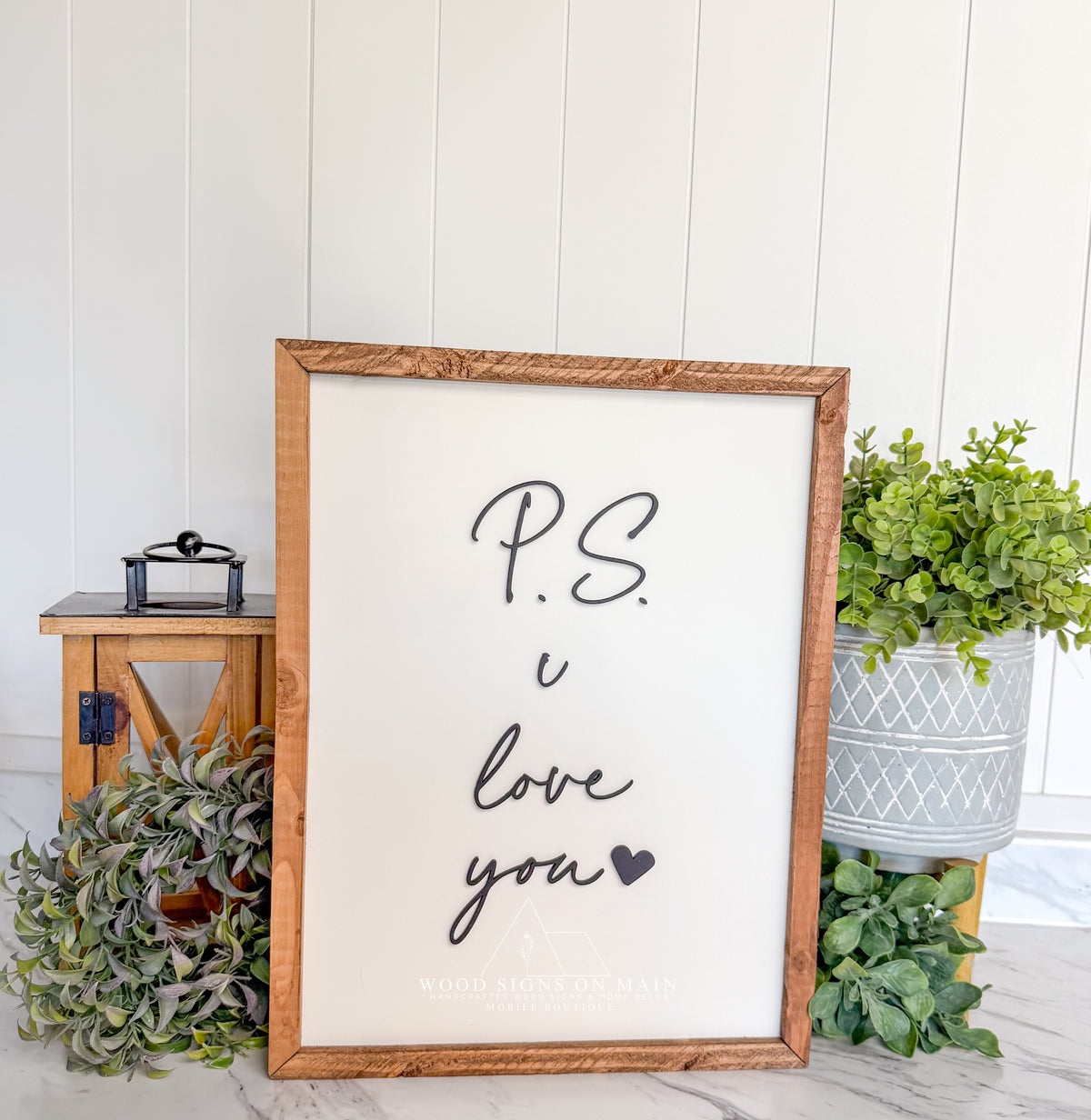 Ps I love you 12x16