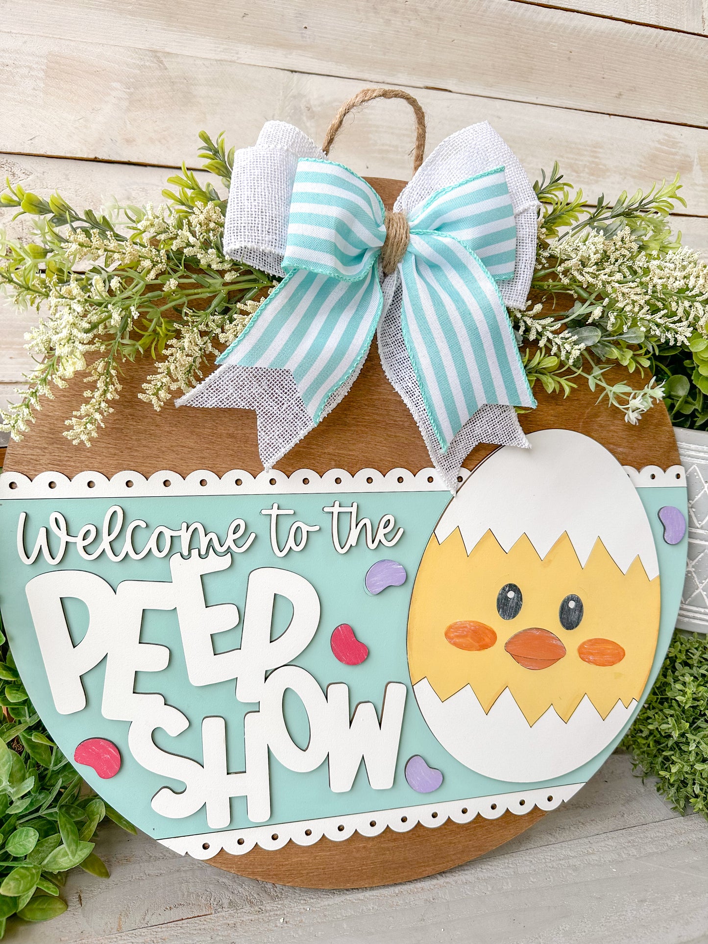 Welcome to the peep show wood round