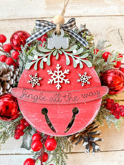 Jingle all the way ornament