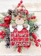 chimney reindeer ornament