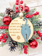 cat  body paw ornament