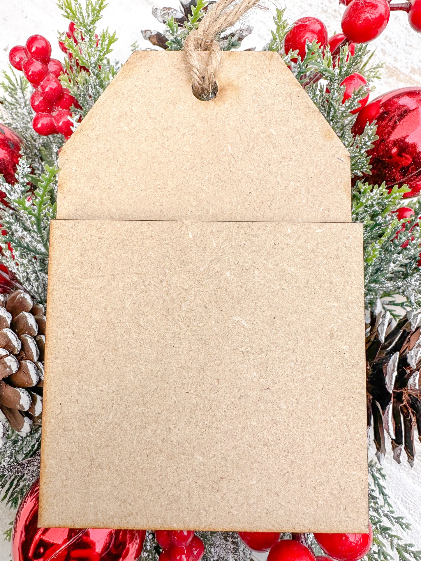 Snowman Gift Tag Ornament