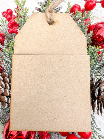 Snowman Gift Tag Ornament