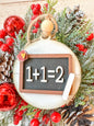 Chalkboard Teacher Ornament