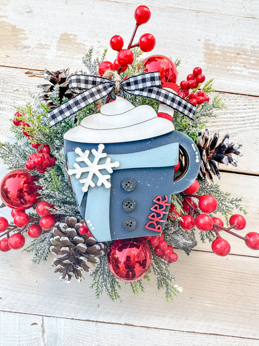 Brrr Hot Cocoa Gift Card Holder Ornament