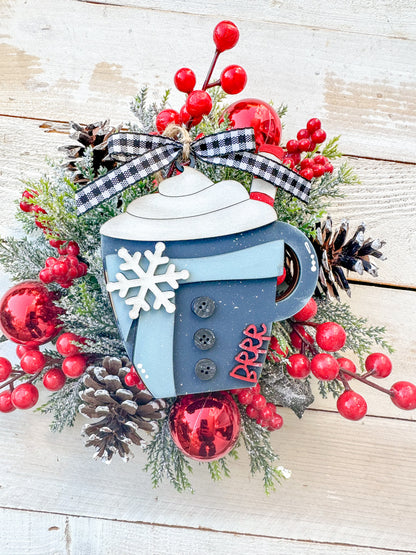Brrr Hot Cocoa Gift Card Holder Ornament