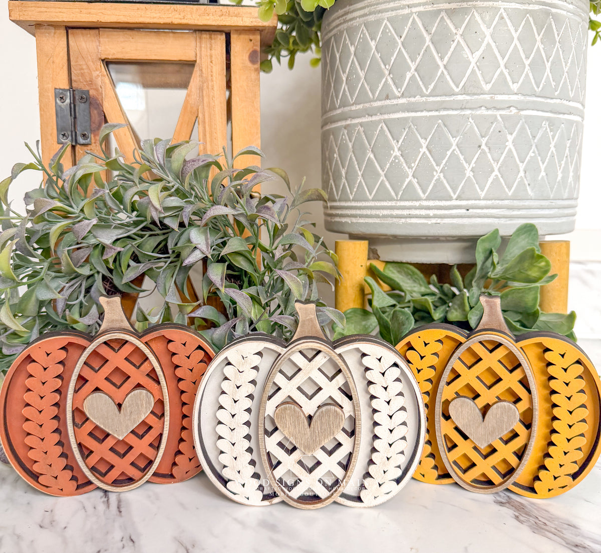 Sweater Pumpkin shelf sitters