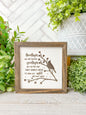 Goodbyes Are Not Forever-Laser Engraved Wooden Sign