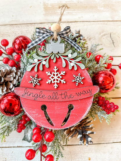 Jingle all the way ornament