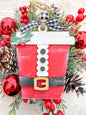 Santa Coffee Cup Ornament with Gift Card Holder