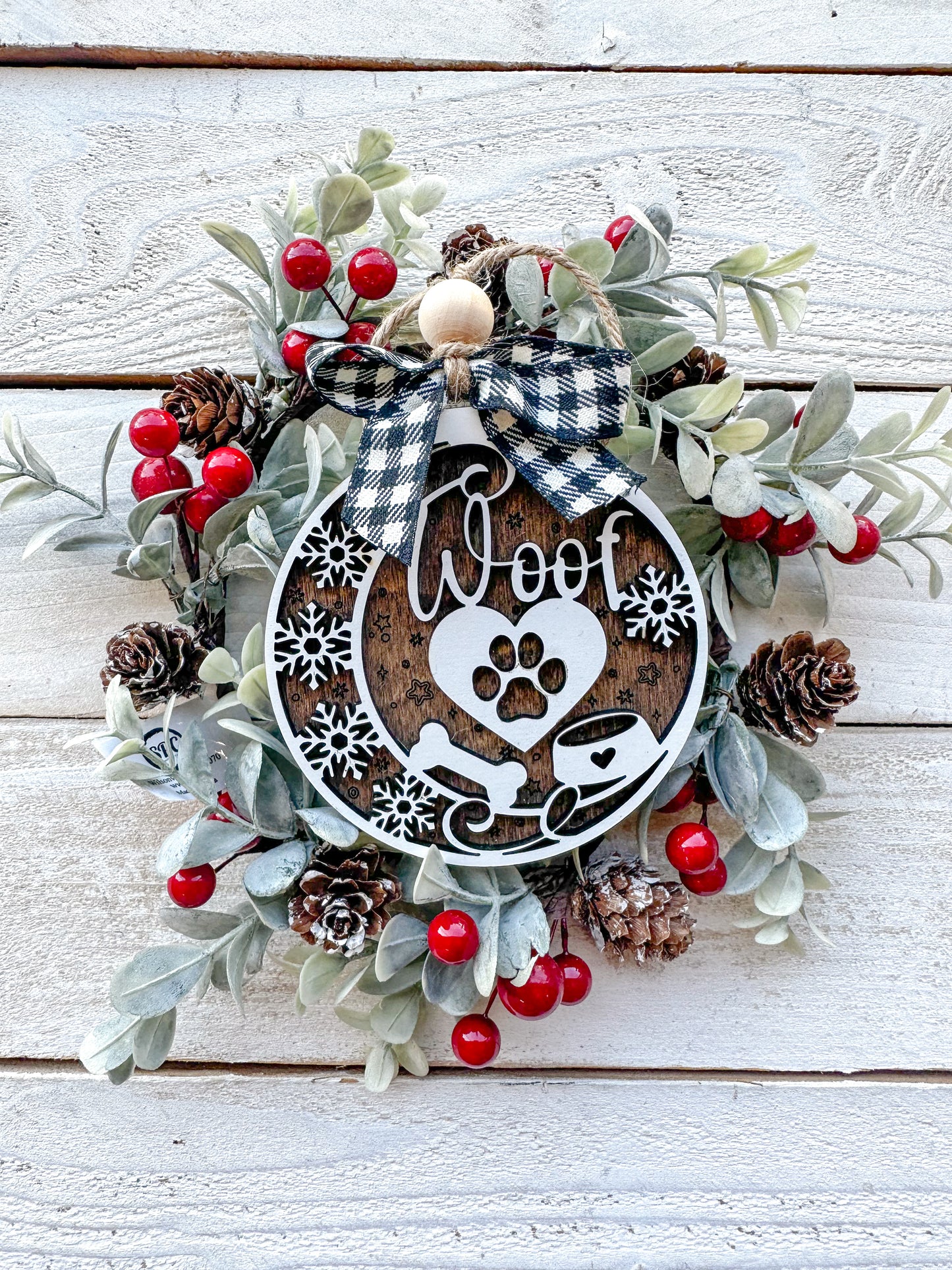 Woof Dog Ornament