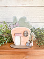 Handmade Easter Standing Houses – Unique Spring Home Decor