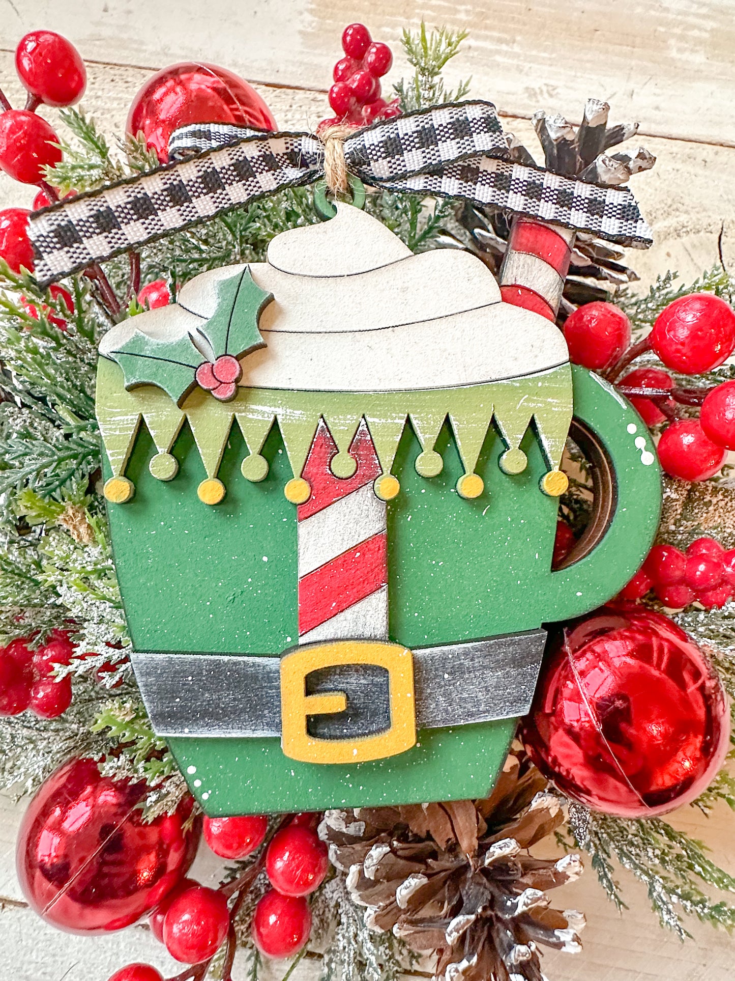 Elf Suit Gift Card Holder Ornament