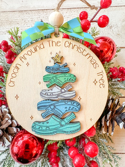 Crocin around the Christmas tree Ornament