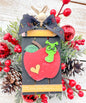 Best teacher- Teacher Gift Card Holder Ornament – Handcrafted Wooden Teacher Appreciation Gift