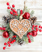 Gingerbread shaped ornament