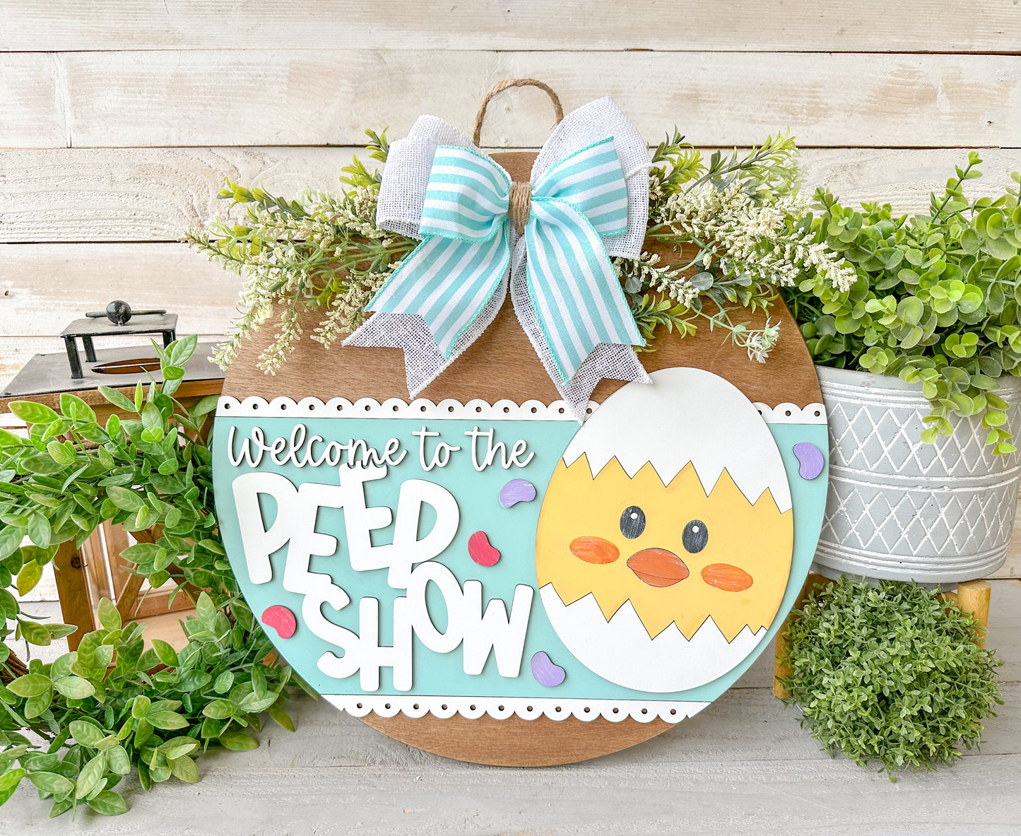 Welcome to the peep show wood round