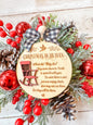 Christmas in Heaven Memorial Ornament