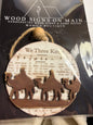 Lyric ornament we three kings ornament