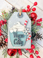 Warm & Cozy Hot Cocoa Gift Card Holder Ornament