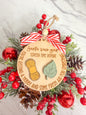 Santa saw ornament collection.