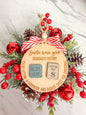 Santa saw ornament collection.