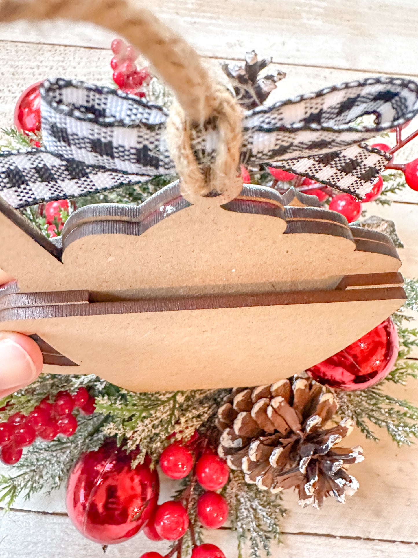 Elf Suit Gift Card Holder Ornament