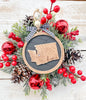 Washington State “Home” Ornament