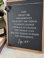 God grant me 16x20